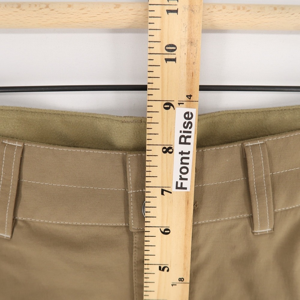 Marmot Kodachrome Shorts Womens 2 Tan Hiking Nylon Stretch Zipper Pockets - Picture 4 of 9